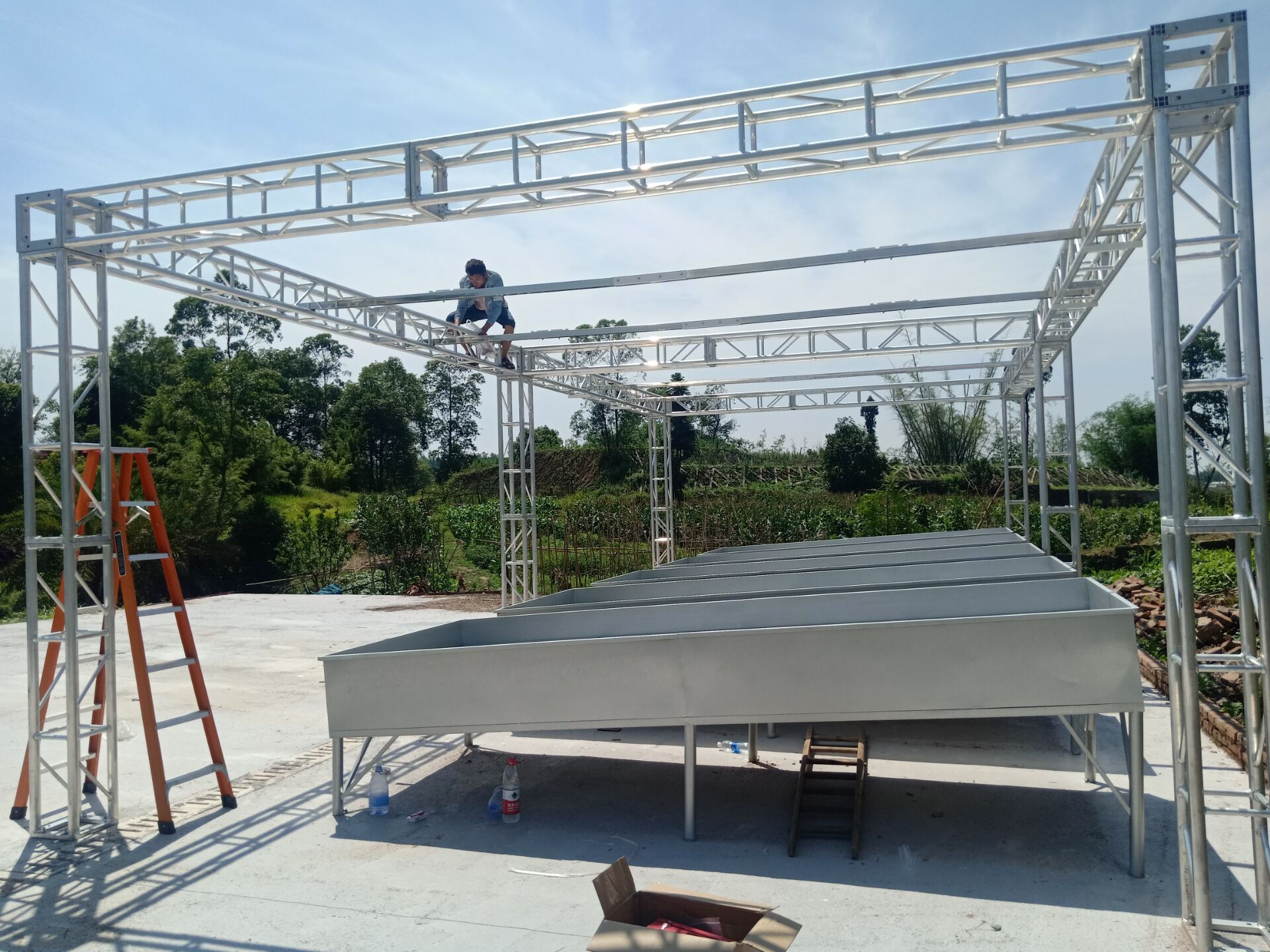 水土保持人工模擬降雨場高度詳情