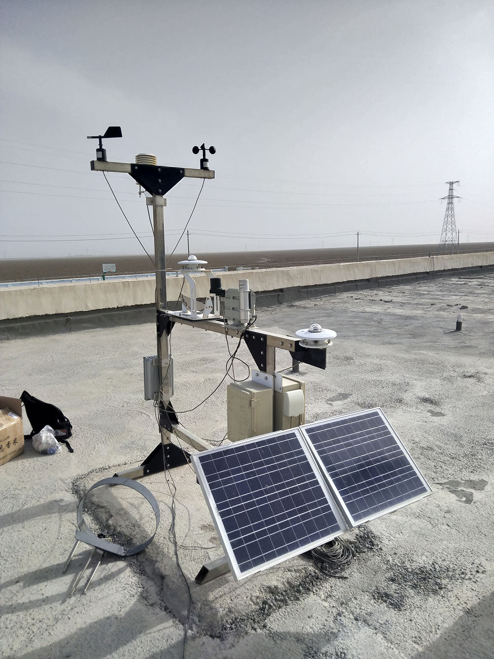 浙江光伏電站小氣象站