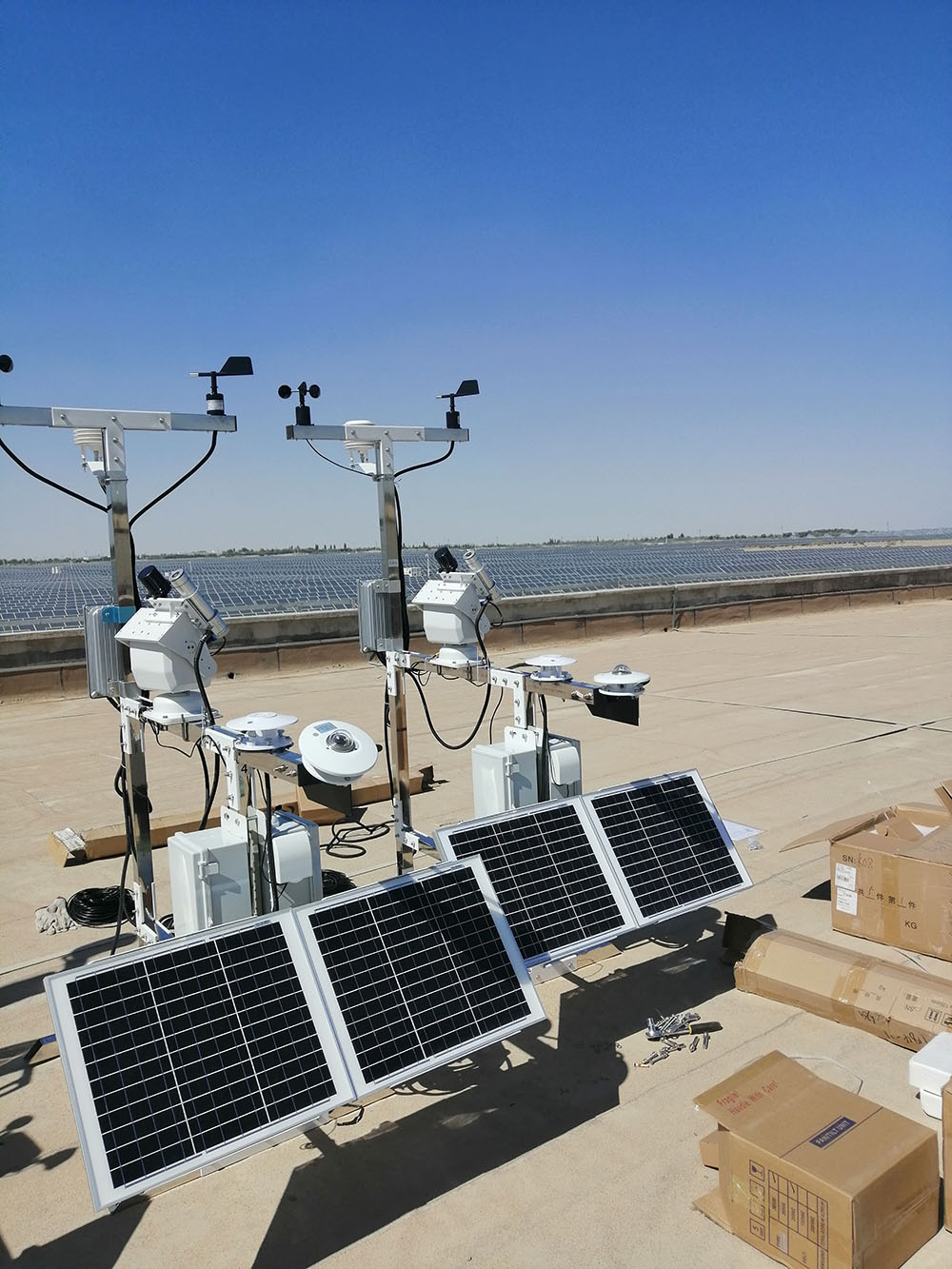 青海光伏小型氣象站