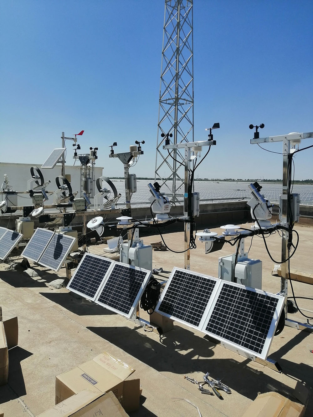 海南光伏電站氣象站數據