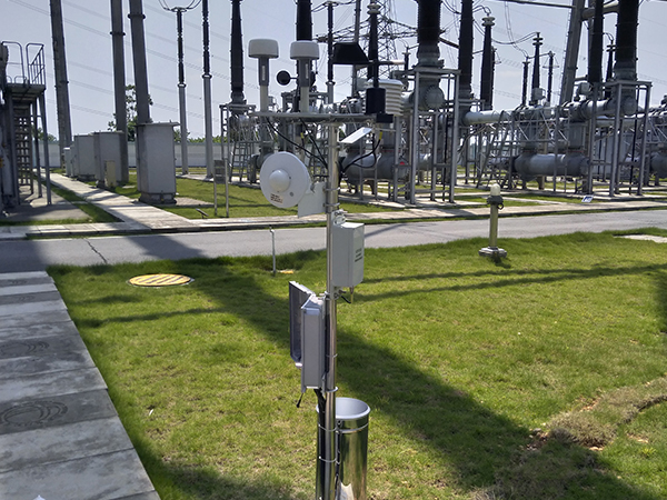 阜陽市自動氣象站數據顯示平臺  陜西